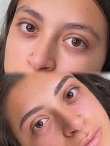 Eyebrow Tattoo result by Iconik Beauty Studio in Cypress, CA