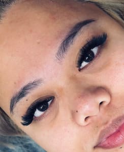 Eyebrow Tattoo result by Iconik Beauty Studio in Cypress, CA