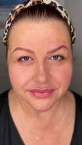 Eyebrow Tattoo result by iCONTOUR Permanent Makeup Studio and Academy in Huntingdon Valley, PA