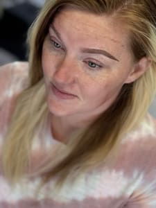 Eyebrow Tattoo result by iDivine Aesthetics LLC in Silsbee, TX