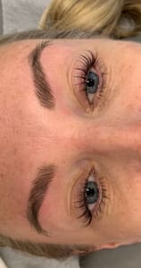 Eyebrow Tattoo result by iGlow Lashes And Brows in Santa Clara, CA