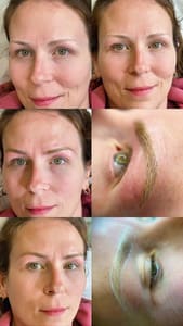 Eyebrow Tattoo result by Illumine Aesthetic & Beauty Studio - Eyebrows, Lips, PMU, lashes, Anti-aging Treatments, Scalp, Facials in Winter Haven, FL