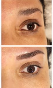Eyebrow Tattoo result by Illustrious Therapeutics in Glendale, CO