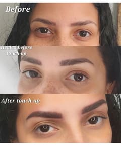 Eyebrow Tattoo result by Ilona Aesthetica in West Palm Beach, FL