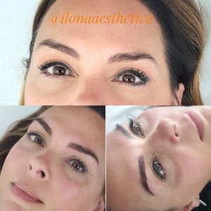 Eyebrow Tattoo result by Ilona Aesthetica in West Palm Beach, FL