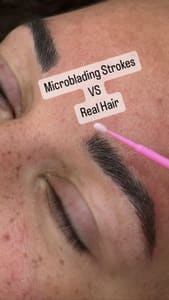 Eyebrow Tattoo result by iMicroblade in Elmhurst, IL