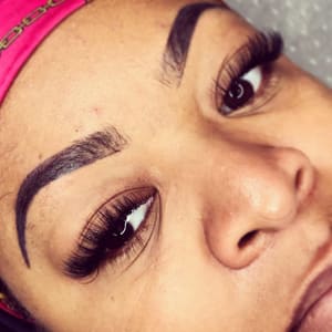 Eyebrow Tattoo result by iMink Lash and Brow Academy LLC. in Owings Mills, MD