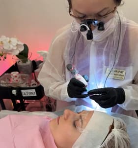 Eyebrow Tattoo result by ImprintBeauty Permanent Makeup - European Tattoo Lips Nano Brows Eyeliner Costa Mesa OC in Costa Mesa, CA