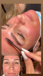 Eyebrow Tattoo result by Inbal Turje PMU in Beverly Hills, CA