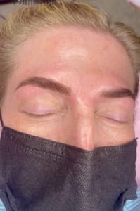 Eyebrow Tattoo result by Inbal Turje PMU in Beverly Hills, CA