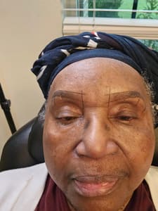 Eyebrow Tattoo result by Incised Perfection in Sugar Land, TX