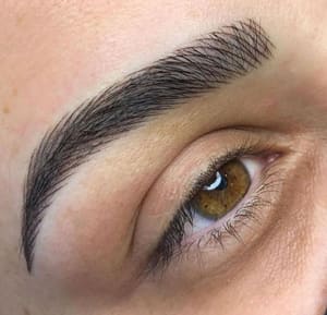 Eyebrow Tattoo result by Incredible Hair LLC in Philadelphia, PA