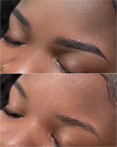 Eyebrow Tattoo result by Indigo Ink Beauty in Livonia, MI