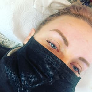 Eyebrow Tattoo result by Indigo Rose PMU in Fredericksburg, VA
