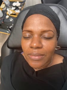 Eyebrow Tattoo result by Indij beauty and wellness in Lanham, MD