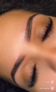 Eyebrow Tattoo result by Inevitable Beauty LLC in Laurelton, NY