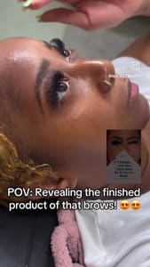 Eyebrow Tattoo result by Inevitable Beauty LLC in Laurelton, NY