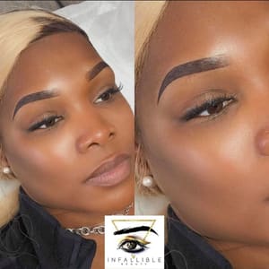 Eyebrow Tattoo result by InFallible Beauty in Westchester, IL