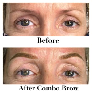 Eyebrow Tattoo result by Infinite Beauty By Shannon in Jupiter, FL
