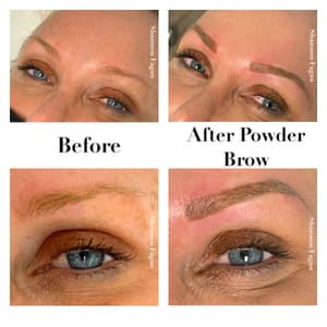 Eyebrow Tattoo result by Infinite Beauty By Shannon in Jupiter, FL
