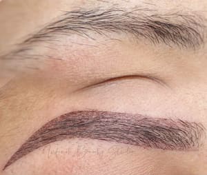 Eyebrow Tattoo result by Infinite Beauty Studio in Winston Salem, NC