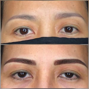 Eyebrow Tattoo result by Infinite Beauty Studio in Winston Salem, NC