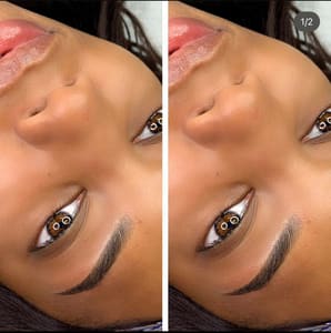 Eyebrow Tattoo result by Infinite Cosmetics in Apple Valley, CA