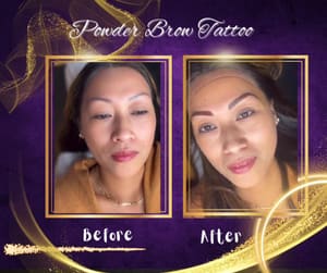 Eyebrow Tattoo result by Infinite Grace Beauty Oasis in Troy, MI