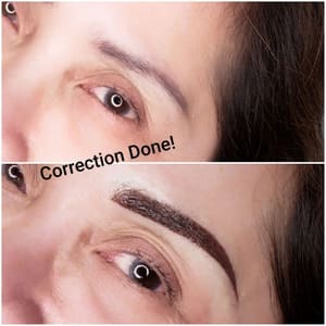Eyebrow Tattoo result by Infinite Grace Beauty Oasis in Warren, MI