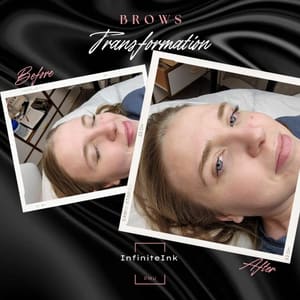 Eyebrow Tattoo result by Infinite Ink PMU/Tattoo ARTIST in Bremerton, WA