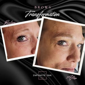 Eyebrow Tattoo result by Infinite Ink PMU/Tattoo ARTIST in Bremerton, WA