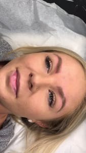 Eyebrow Tattoo result by Infinity Brows & Beauty in La Jolla, CA