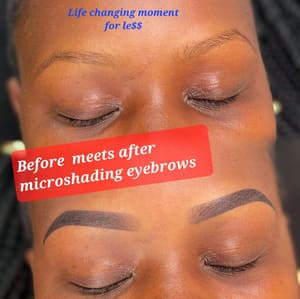 Eyebrow Tattoo result by Infinity Permanent Beauty LLC in Raleigh, NC