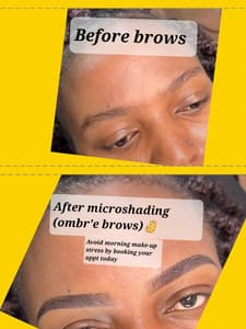 Eyebrow Tattoo result by Infinity Permanent Beauty LLC in Raleigh, NC