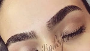 Eyebrow Tattoo result by Inga Bailey Brows in Dunwoody, GA