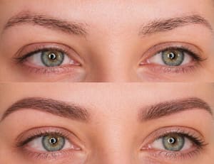 Eyebrow Tattoo result by Inga Mode PMU Studio in Woodland Hills, CA