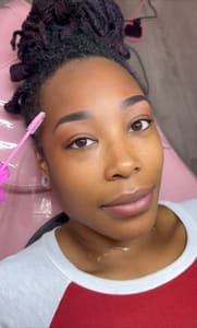 Eyebrow Tattoo result by InherGlow Brows & Beauty in Charlotte, NC