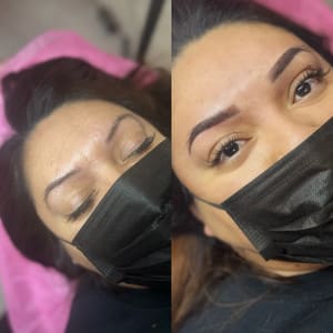 Eyebrow Tattoo result by InherGlow Brows & Beauty in Charlotte, NC