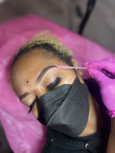 Eyebrow Tattoo result by InherGlow Brows & Beauty in Charlotte, NC
