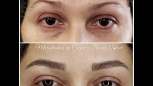 Eyebrow Tattoo result by Injectables & Microblading MedSpa by Calouvar in Denver, CO