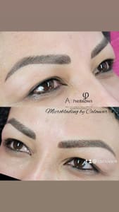 Eyebrow Tattoo result by Injectables & Microblading MedSpa by Calouvar in Denver, CO