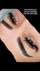 Eyebrow Tattoo result by Injectables & Microblading MedSpa by Calouvar in Denver, CO