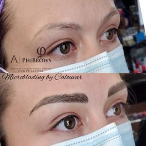 Eyebrow Tattoo result by Injectables & Microblading MedSpa by Calouvar in Denver, CO