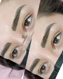 Eyebrow Tattoo result by Injectables & Microblading MedSpa by Calouvar in Denver, CO