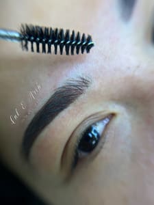 Eyebrow Tattoo result by Ink and Arch Beauty Studio LLC in Willoughby, OH