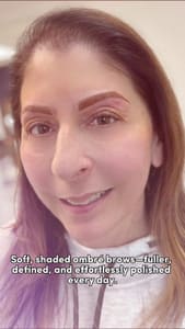 Eyebrow Tattoo result by Ink and Arch Beauty Studio LLC in Willoughby, OH