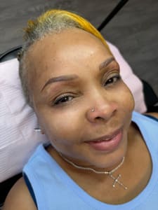 Eyebrow Tattoo result by Ink and Arch Beauty Studio LLC in Willoughby, OH