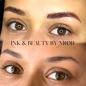 Eyebrow Tattoo result by Ink and Beauty by Nicole in Salt Lake City, UT