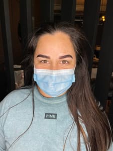 Eyebrow Tattoo result by Ink and beauty studio llc in Hialeah, FL