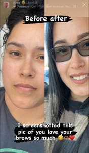 Eyebrow Tattoo result by Ink and Elegance in Woodbridge, NJ